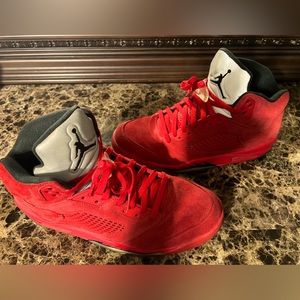 Jordan 5 Retro Red Suede 2017 Men’s Size 12